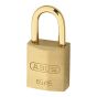 65MB/15 15mm Brass Padlock & Shackle Keyed 6151 by ABUS - 9326