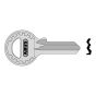 65/40+45 70/45 New Key Blank by ABUS - 12022