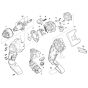 Bosch AdvancedCut 18 Saw Assembly