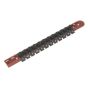 Socket Retaining Rail with 12 Clips 1/4"Sq Drive Sealey Part No. AK1412