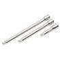 Wobble/Rigid Extension Bar Set 3pc 3/8"Sq Drive Sealey Part No. AK763