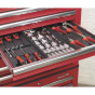 Topchest 5 Drawer with Ball Bearing Slides - Red Sealey Part No. AP26059T