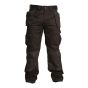 Black Holster Trousers Waist 36in Leg 31in by Apache - APABHT3631