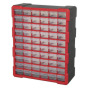 Cabinet Box 60 Drawer - Red/Black Sealey Part No. APDC60R