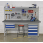Double Drawer Unit for API Series Workbenches Sealey Part No. API9