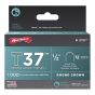 T37 Staples 12mm (1/2in) Box 1000 by Arrow - A378