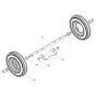 Wheel Assembly for Wacker AS60e