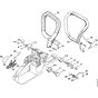 AV & Handlebar for Stihl MS260