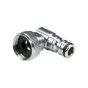 V-Tuf Kcq Plug 90deg Swivel X 3/4" F Chrome Plated - B1.03490s - V-TUF Pressure Washer Parts - B1.03490S