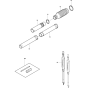Hose Assembly for Makita BBX7600 Leaf Blower