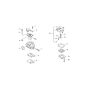 Carburettor for ECHO BCLS-510ES