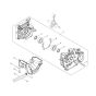 Crankcase for ECHO BCLS-520ES