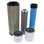 Filter Kit For Benford HD850, HD1000 Dumper With Kubota Engine