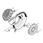 Fan Housing & Wheel for BG 55
