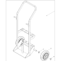 Transport Cart for Wacker BH22