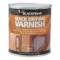 Quick Drying (Duratough) Interior Varnish Clear Gloss 500ml by Blackfriar - BF0270001E1