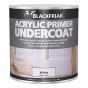 Quick Drying Acrylic Primer Undercoat Grey 1 Litre by Blackfriar - BF0380002D1