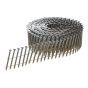 3.1 x 75mm Coil Nails Ring Shank Bright Pack of 5,400 by Bostitch - F310R75Q