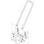 Steering Handle for Bomag BP 6/30