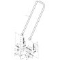 Steering Handle for Bomag BP 6/30