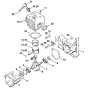 Crankcase & Cylinder for Stihl BR320
