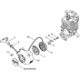 Rewind Starter for Stihl BR500