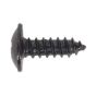 Self Tapping Screw 4.2x13mm Flanged Head Black Pozi BS 4174 - 100 Pack