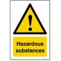 Hazardous Substances Sign
