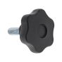 Threaded Knob (M10X25) for SPE MS230 Floor Stripper - OEM No.C321 (POA)