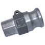 Camlock Coupling 1" Type F Aluminium for Quick Hose Connections