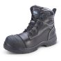 Click Traders Trencher Boot PU/Rubber 200J Steel Toe Cap Black Size 06
