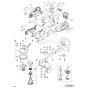 Main Assembly for Hikoki CG14DSDL