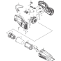 Main Assembly for Makita CL106FDZ