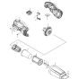 Main Assembly for Makita CL183DZX
