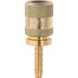 PCL 12v1 Screw-On Connector, Open End, 6.35mm (1/4) I/D Hose Tail - CO10H03
