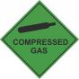 Compressed Gas Warning Label
