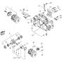 Cylinder, Crankcase, Piston