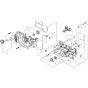 Crankcase for ECHO CS-500ES