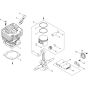 Cylinder, Piston, Crankshaft