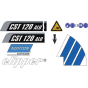Labels for CST120-ALU Saw