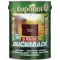 Ducksback 5 Year Waterproof for Sheds & Fences Autumn Brown 5 Litre by Cuprinol - 5092442