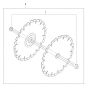 Cutting Blade Assembly for Husqvarna K760 Cut N Break Disc Cutters