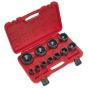 Ball Joint Socket Set 11pc 1/2"Sq Drive Sealey Part No. CV025