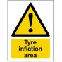 Tyre Inflation Area Sign