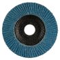 Flap Disc 115mm Z40 Grit Flat For Makita VC4210M Dust Extractor - OEM No. D-74186