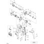 Main Assembly for Hikoki D10VG
