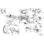 Main Assembly for DeWalt Saw