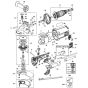 DeWalt D28490 Main Assembly