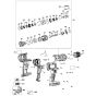 Main Assembly for DeWalt DCD778