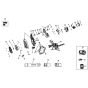 Main Assembly for DeWalt DCM572